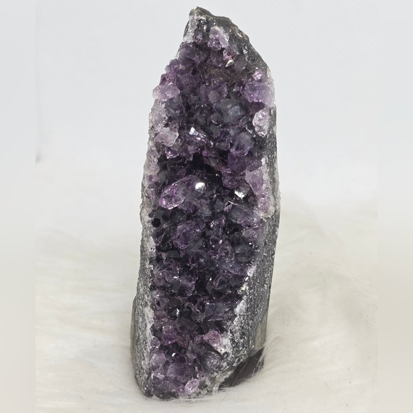 The Unbranded Brand Other - Amethyst Cathedral Cluster | Natural Purple Quartz Crystal Geode 💜✨